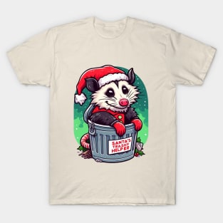 Opossum Christmas T-Shirt